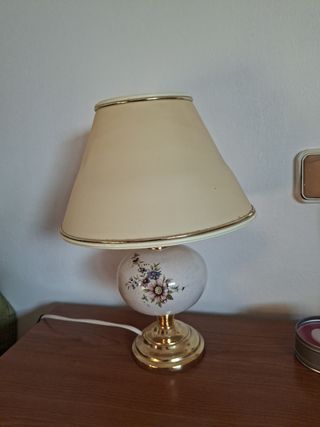 Juego de dos lamparas de mesa vintage