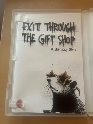 DVD Exit Through the Gift Shop - Bansky