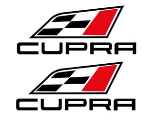 2x Cupra Seat ibiza leon cordoba pegatinas vinilos