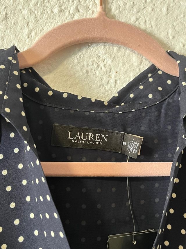 Vestido lunares Lauren Ralph Lauren