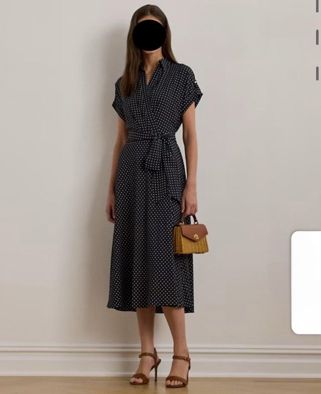 Vestido lunares Lauren Ralph Lauren