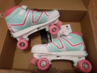 Patines 4 ruedas, talla ajustable 39-42