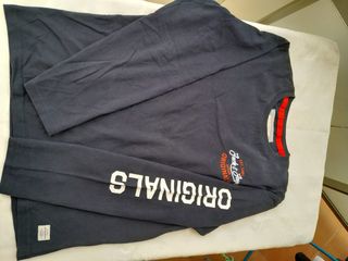 Dos camisetas manga larga hombre.