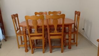 Mesa comedor madera