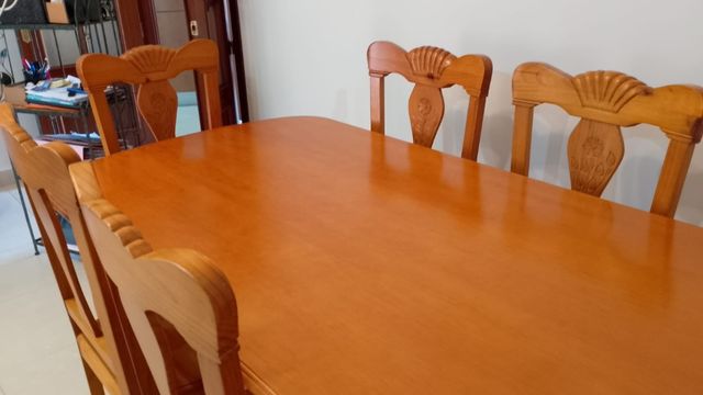 Mesa comedor madera