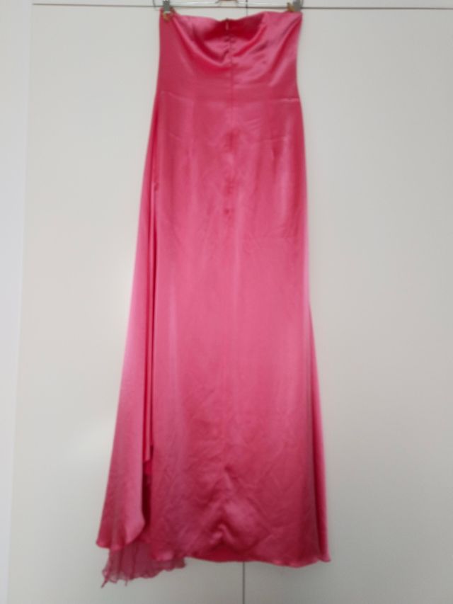 Vestido largo fiesta rosa Barbie