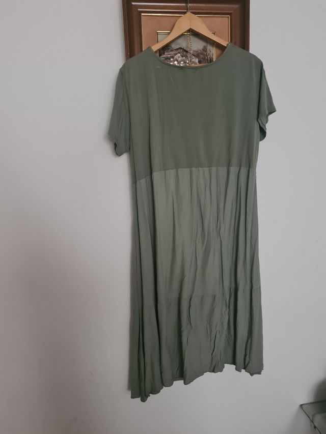 Vestido verde primavera XL/XXL.19.90