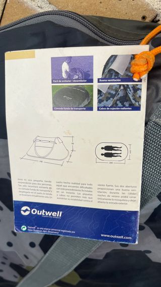 Tienda Outwell Jerez 2 pers. Camuflaje