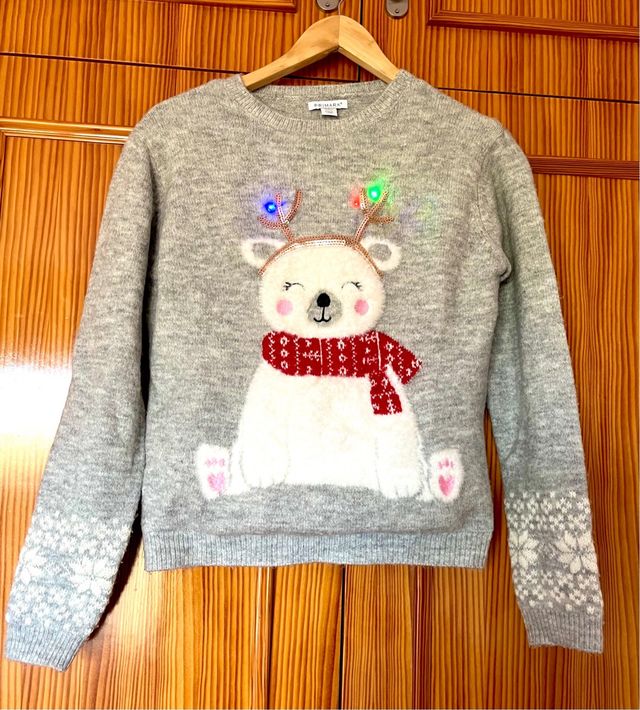 Jersey Navidad luces LED