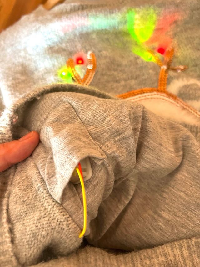 Jersey Navidad luces LED