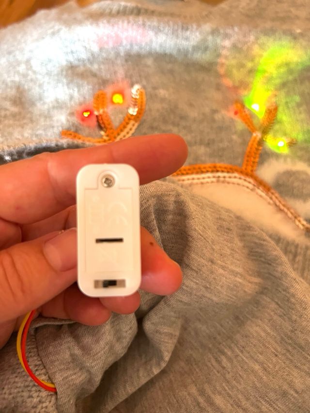 Jersey Navidad luces LED