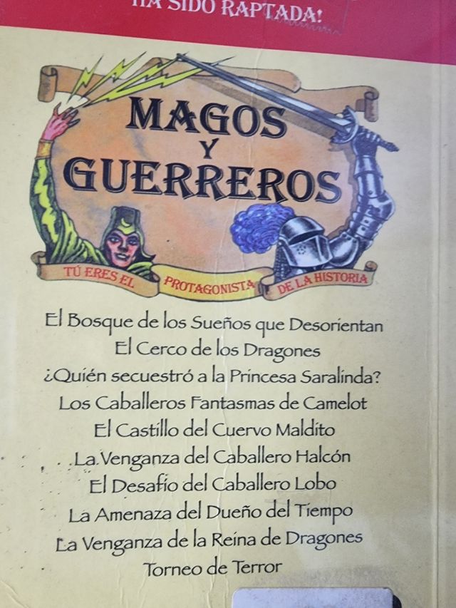 Magos y Guerreros - Libro