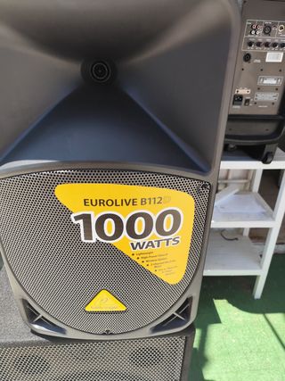 Altavoz Behringer  1000W Con ecualizador y mesclad