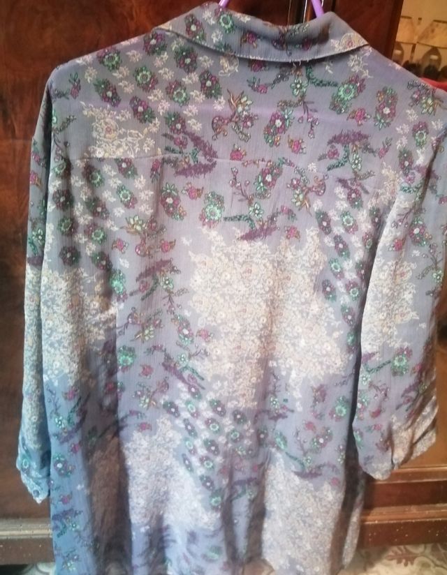 Camisa Boteli 50 - Azul- Manga Larga