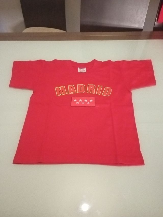Camiseta Madrid niño