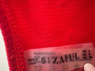 Bikini rojo talla S
