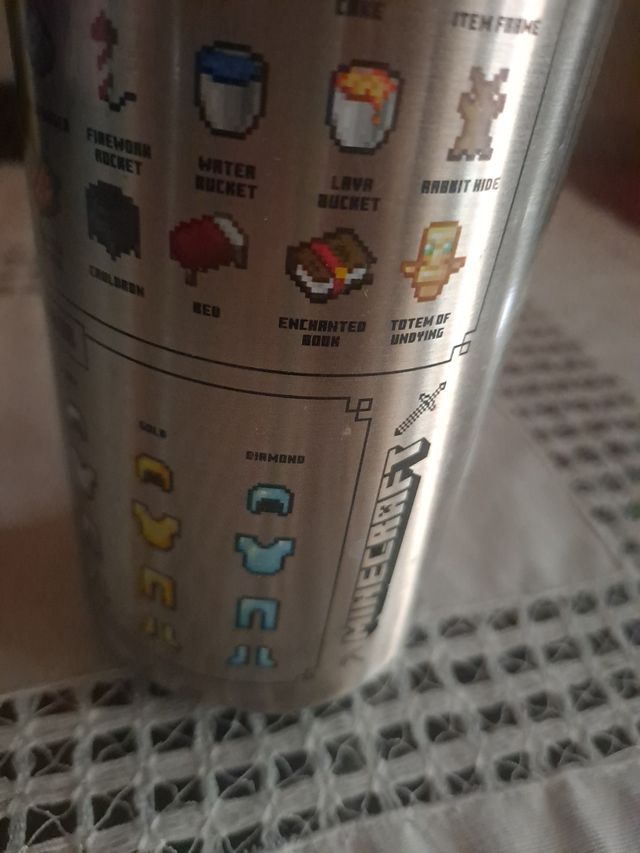 Bottiglia di acqua Minecraft