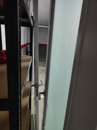 Puertas interior blanco mate con cristal