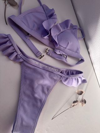 Bikini lila talla S