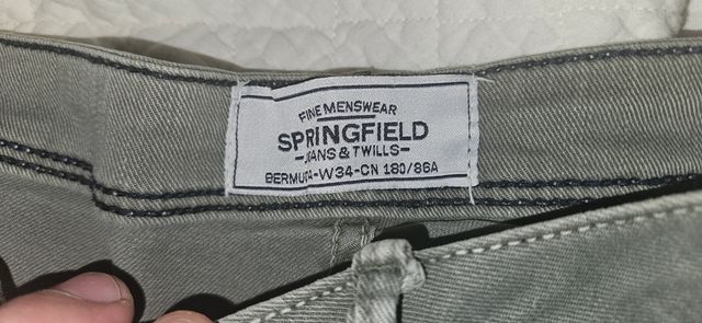 Shorts Springfield verde oliva