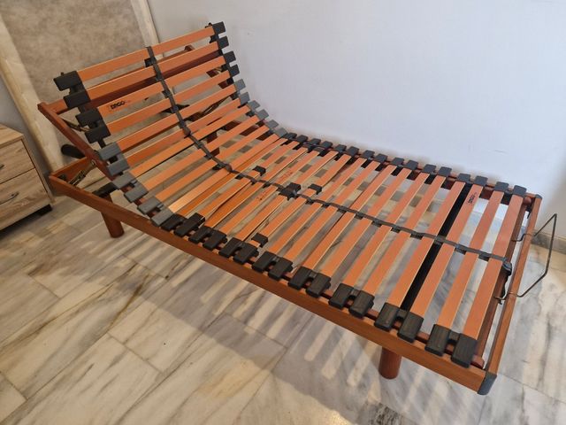 Cama articulada manual 90×190