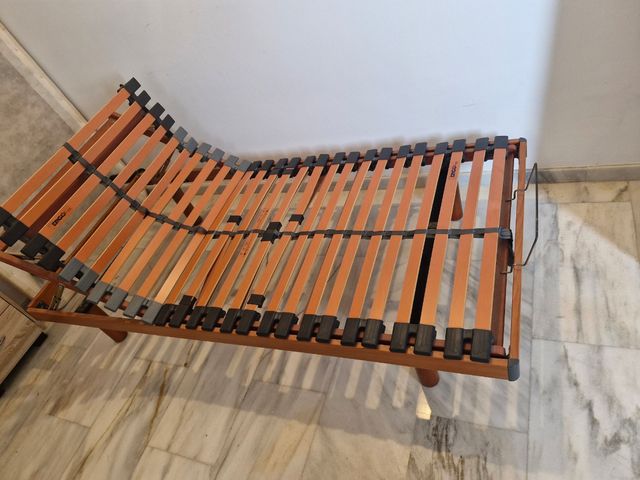 Cama articulada manual 90×190