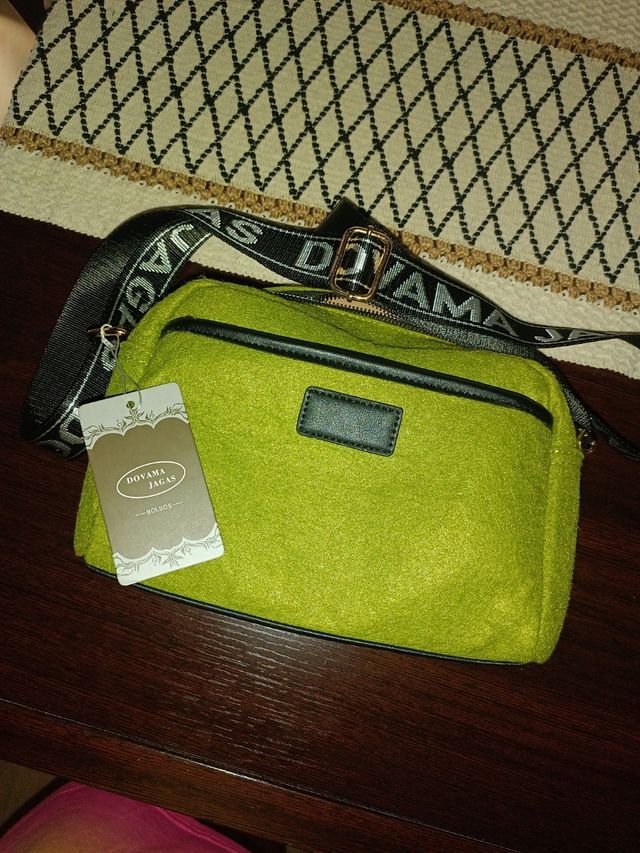 Bolso bandolera verde nuevo