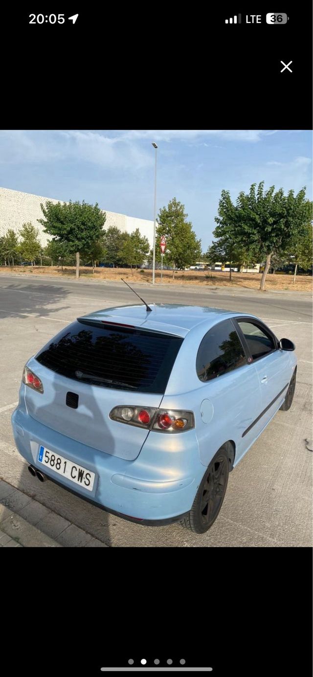 Tubo escape Seat Ibiza turbo 1.8