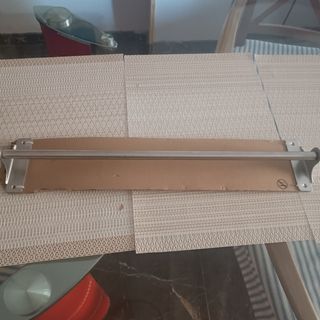 Percha Baño Metálica - Plata