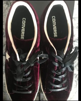 Converse One Star Velvet Morado