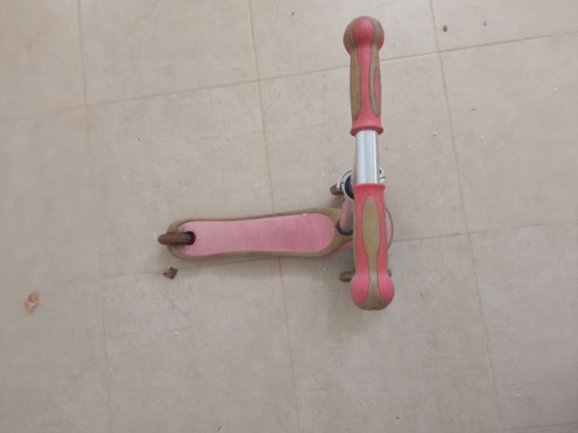 Patinete 3 rodas rosa menina Globber