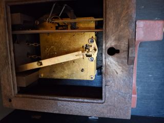 Reloj Pared Tempus Fugit antiguo