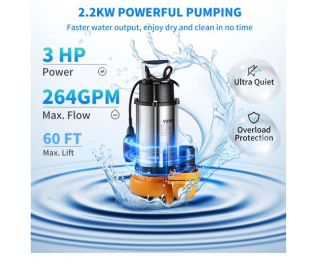 Bomba de agua VEVOR WSD55