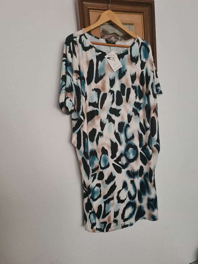 Vestido estampado leopardo - Talla L/XL 15 Euros