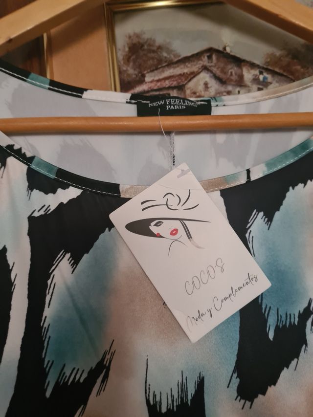 Vestido estampado leopardo - Talla L/XL 15 Euros