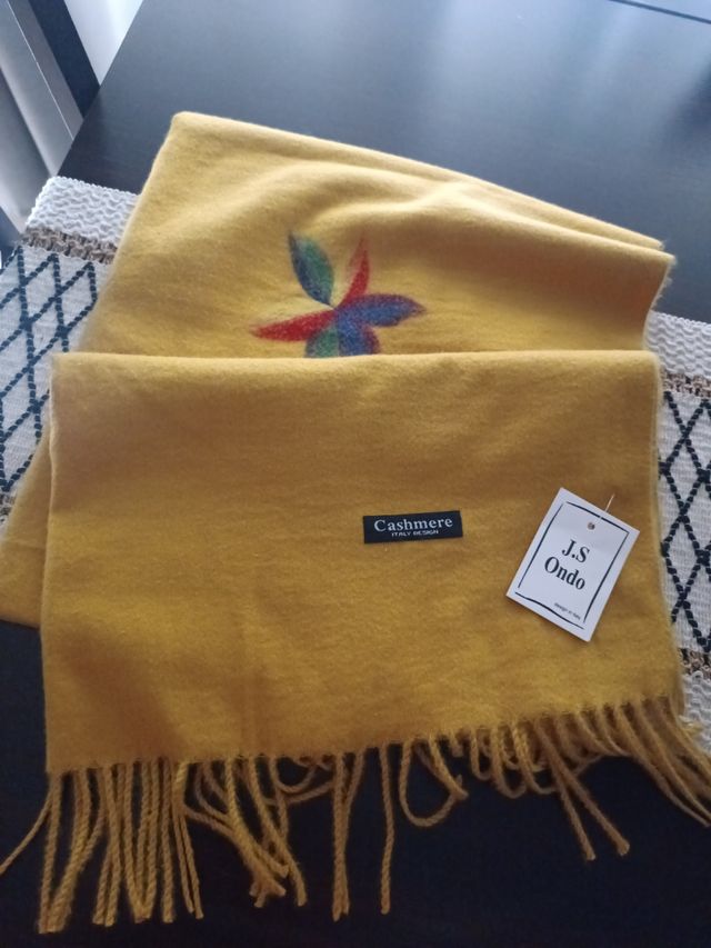 Pañuelo J.S Onda amarillo