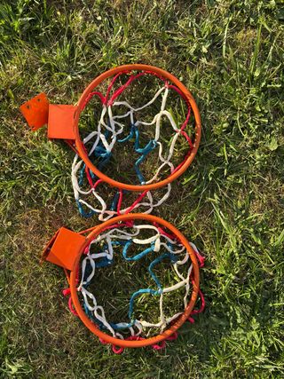 2 canestri per basket per bambini