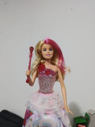 Muñeca Barbie Princesa Dulces Brillantes