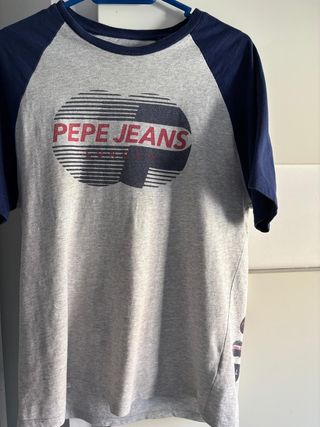 Camiseta Pepe Jeans gris-azul