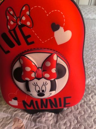 Maleta Minnie Mouse infantil