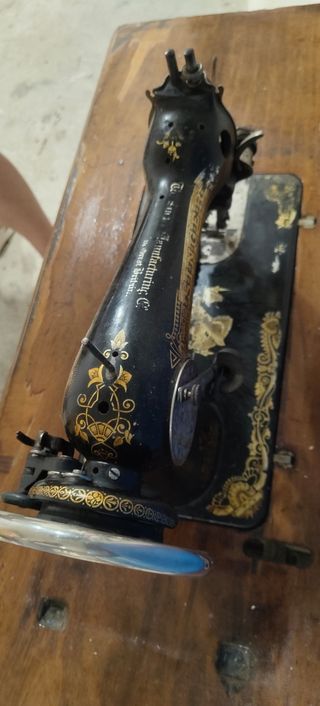 Máquina coser Singer antigua
