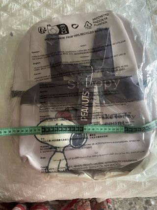 Mochila Snoopy Peanuts - Nueva