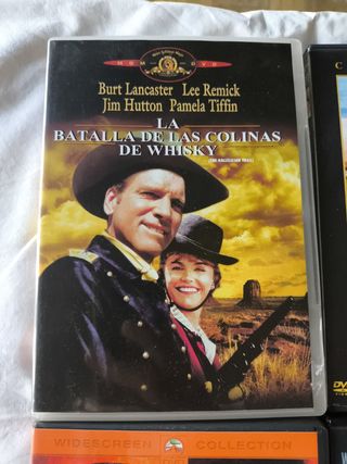 4 DVDs Clásicos del Oeste