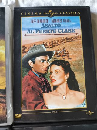 4 DVDs Clásicos del Oeste