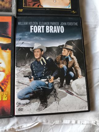 4 DVDs Clásicos del Oeste