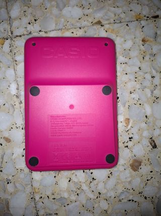 Calculadora Casio MS-20UC rosa