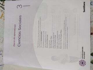 Libro diario de aprendizaje de 3 de primaria
