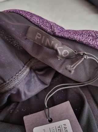 Vestido corto Pinko purpura