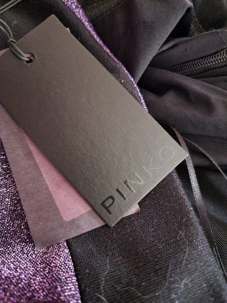 Vestido corto Pinko purpura