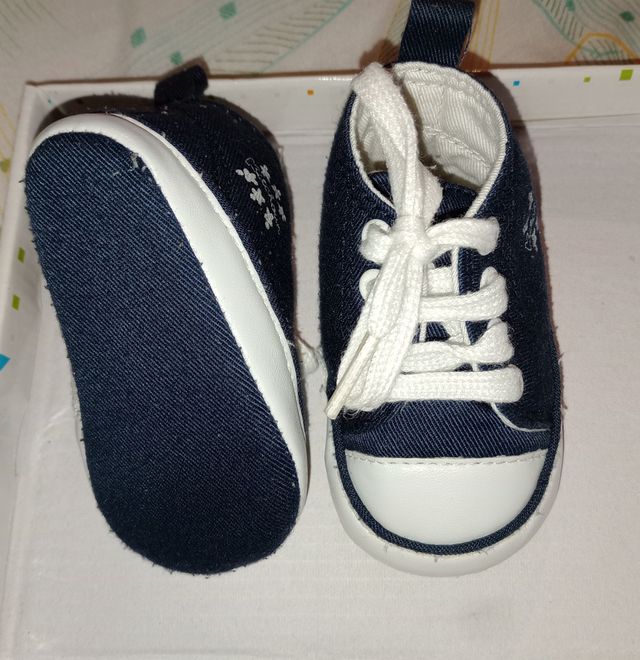 Zapatillas bebé niño -talla 17